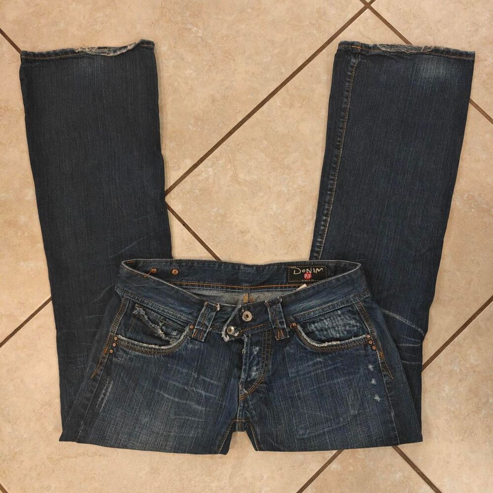 Women's Navy and Blue Jeans